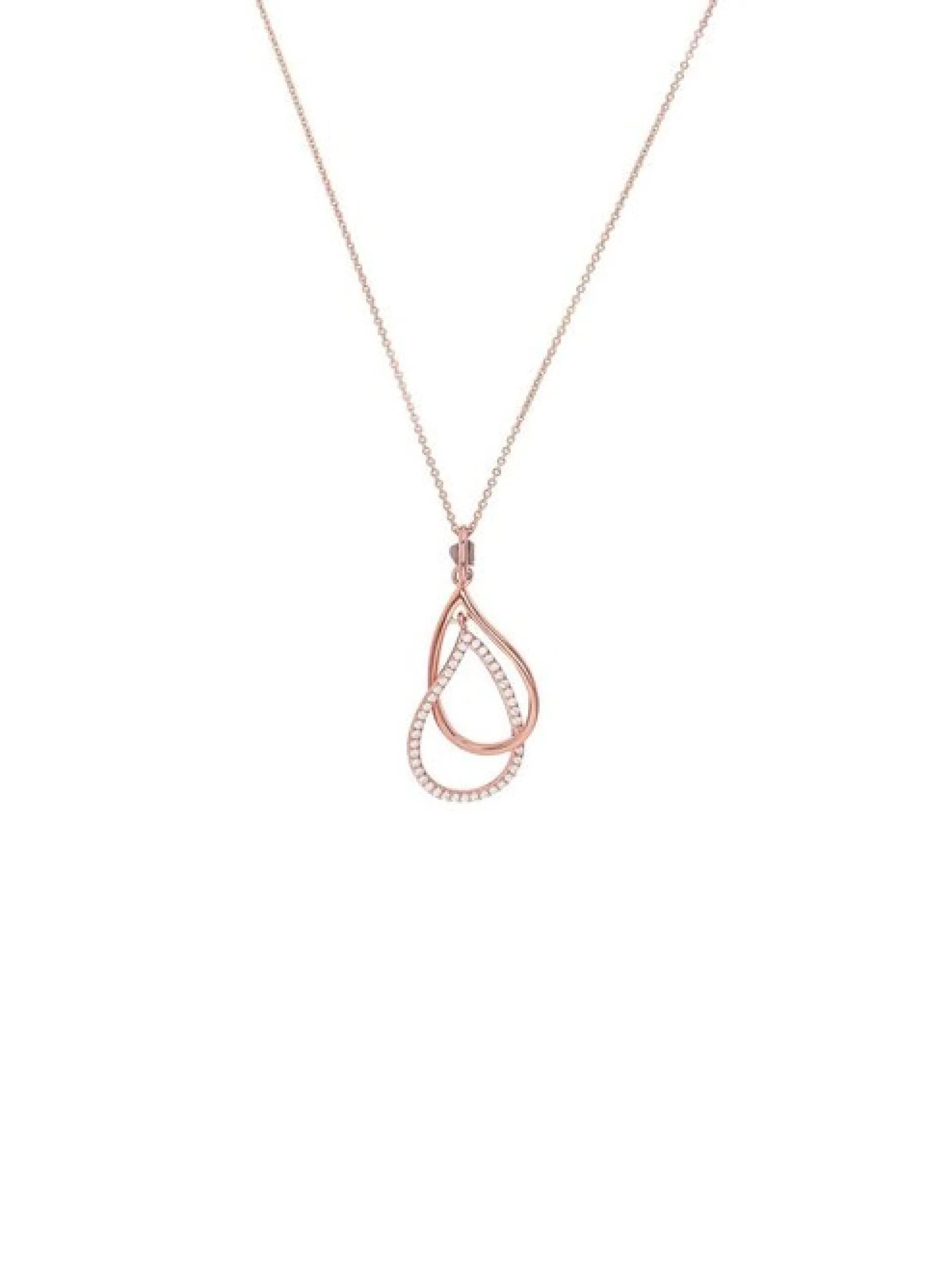 amor Damen Kette mit Anhänger in roségold