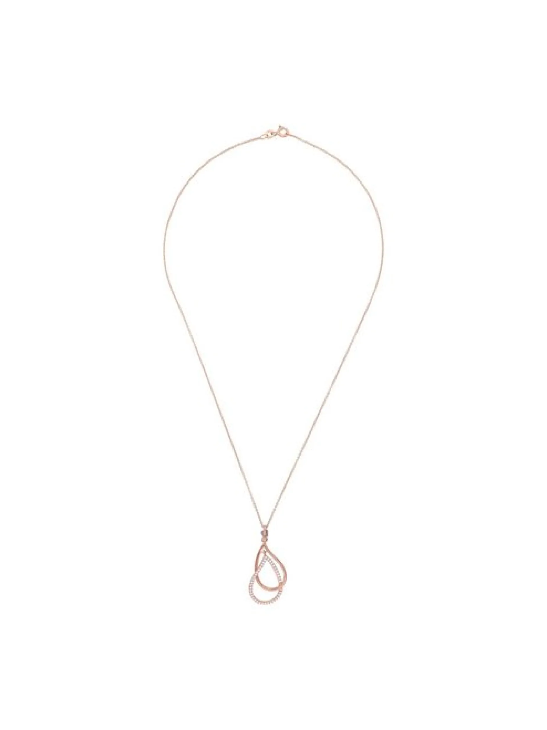 amor Damen Kette mit Anhänger in roségold