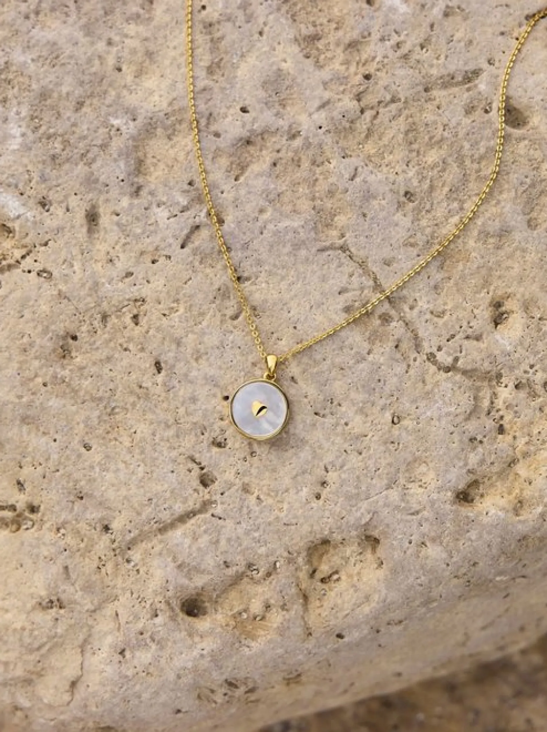 amor Damen Kette mit Anhänger in gold