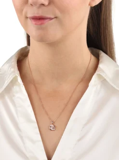 amor Damen Kette mit Anhänger in roségold