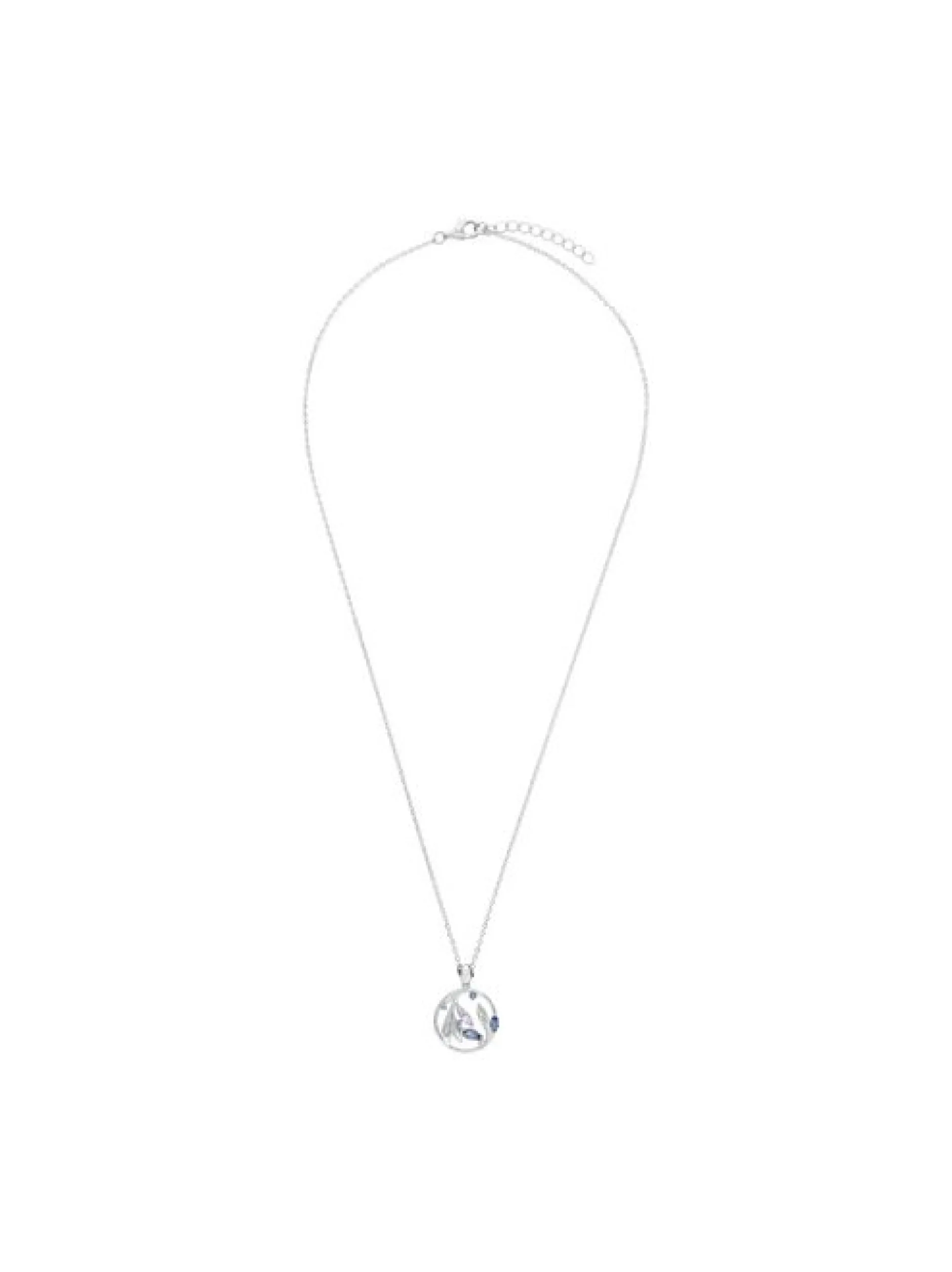 amor Damen Kette mit Anhänger in blau