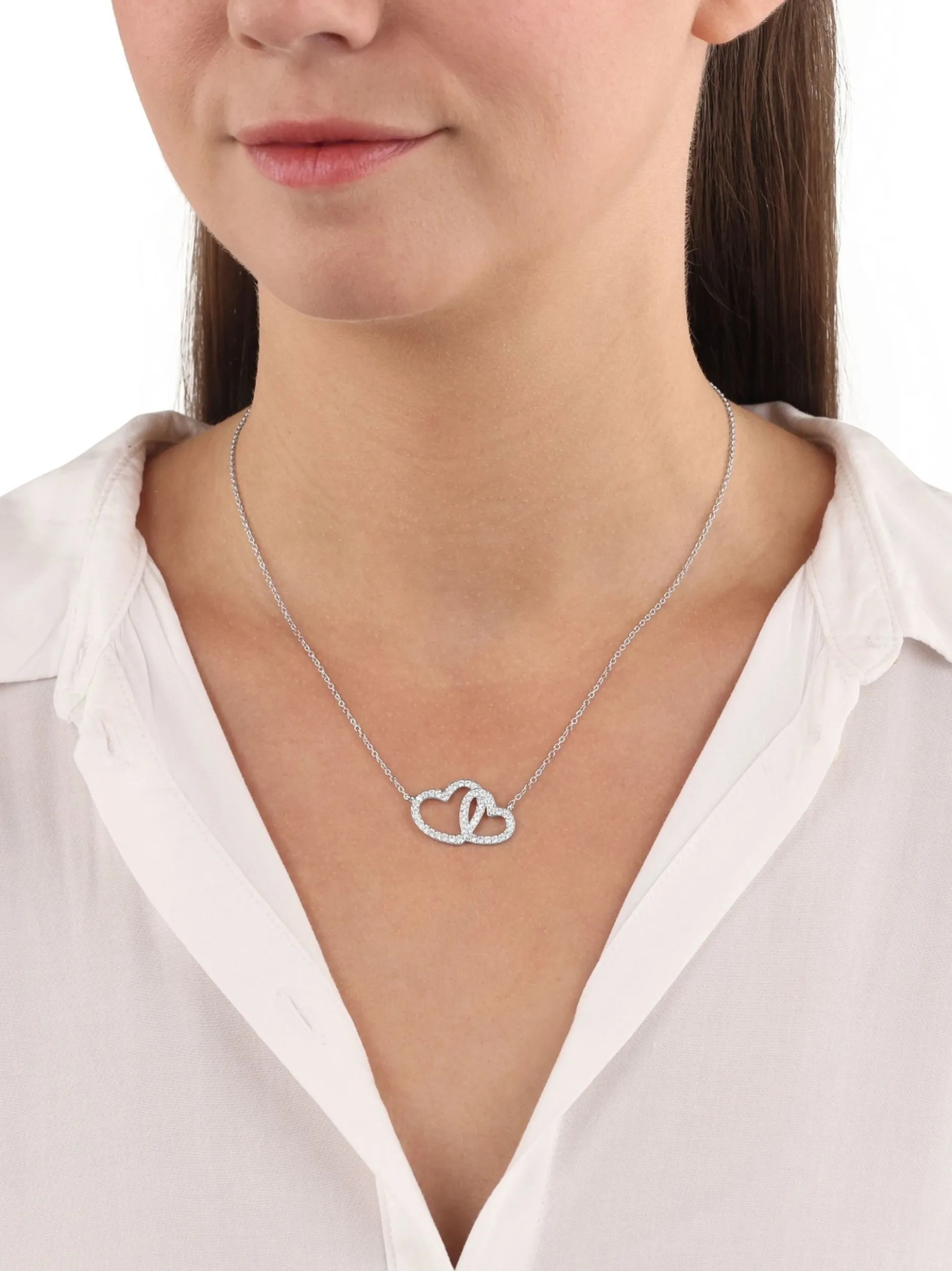 amor Damen Kette mit Anhänger in silber