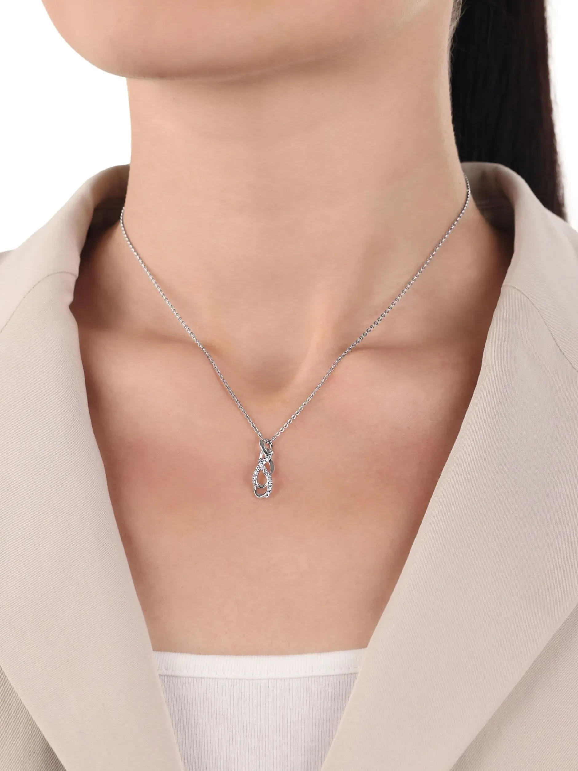 amor Damen Kette mit Anhänger in silber