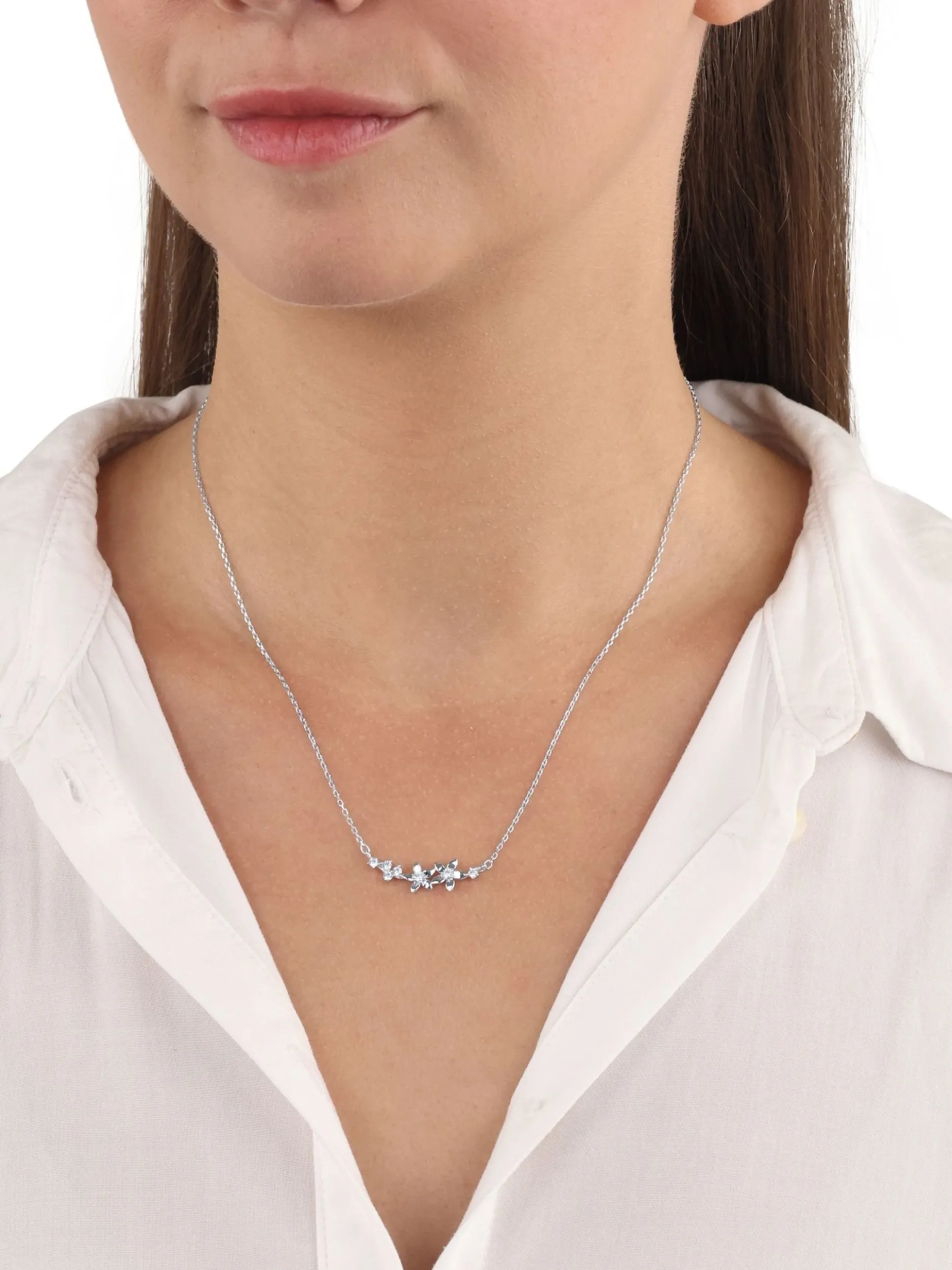 amor Damen Kette mit Anhänger in silber