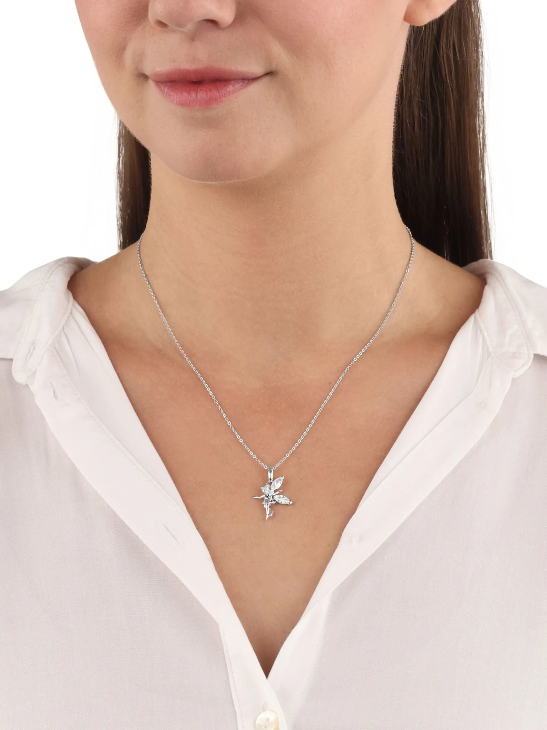 amor Damen Kette mit Anhänger in silber