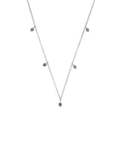 amor Damen Kette mit Anhänger in blau