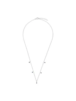 amor Damen Kette mit Anhänger in blau