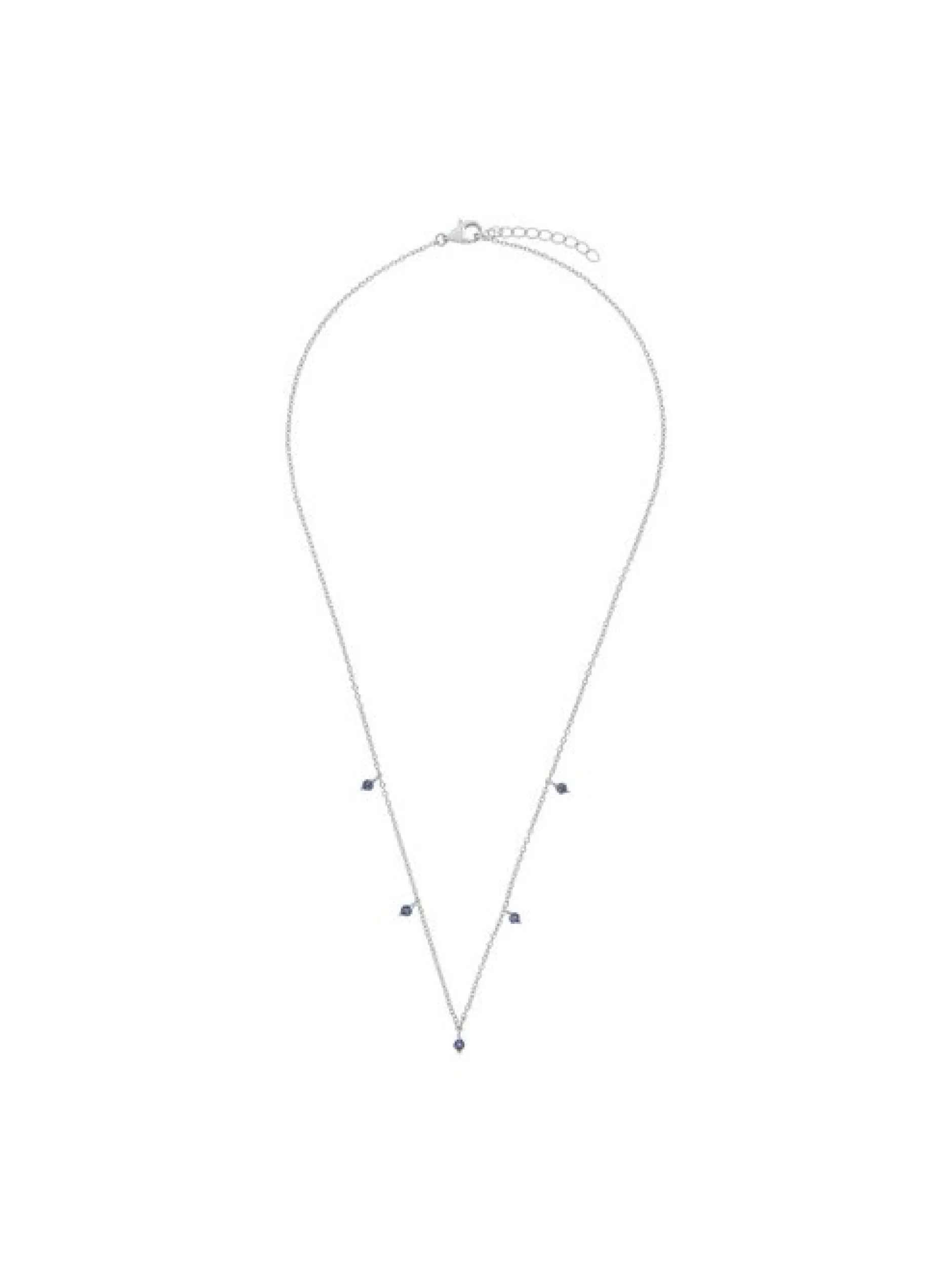 amor Damen Kette mit Anhänger in blau