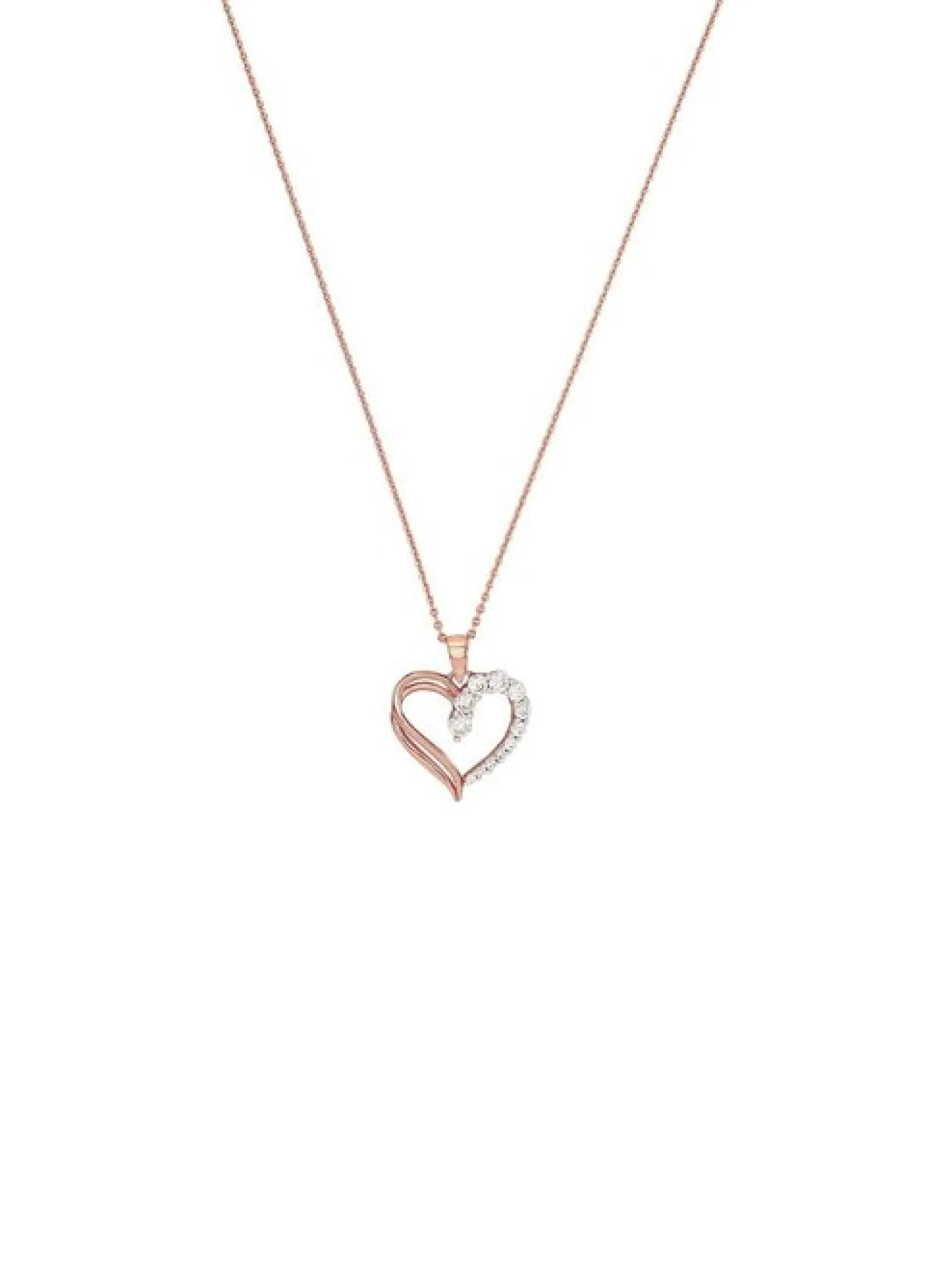 amor Damen Kette mit Anhänger in roségold