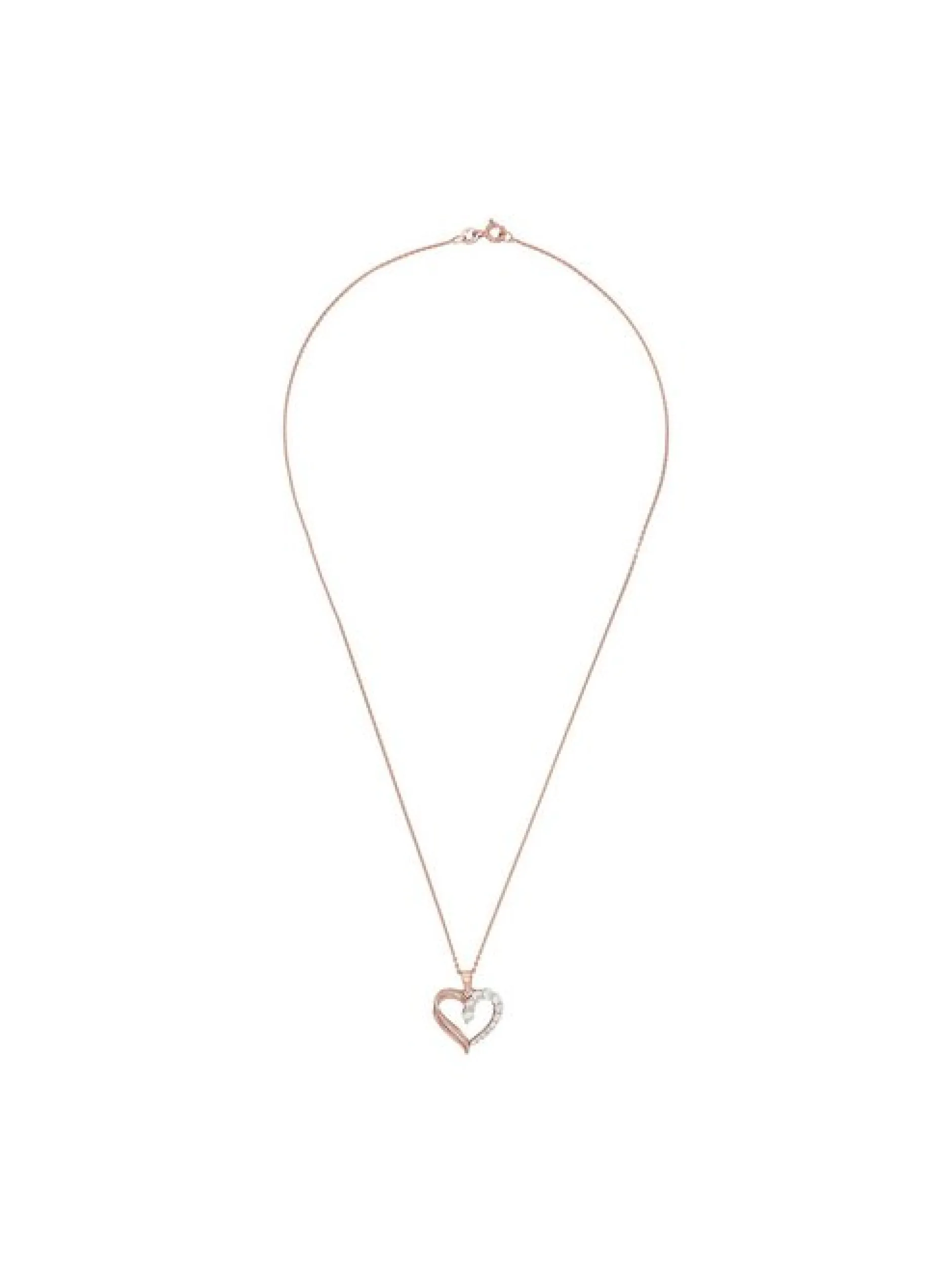 amor Damen Kette mit Anhänger in roségold