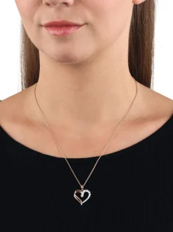 amor Damen Kette mit Anhänger in roségold