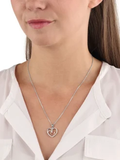 amor Damen Kette mit Anhänger in mehrfarbig