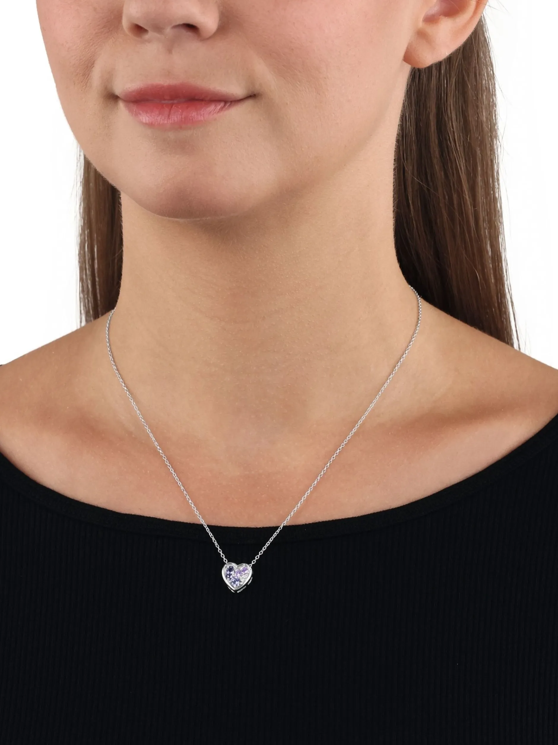 amor Damen Kette mit Anhänger in silber