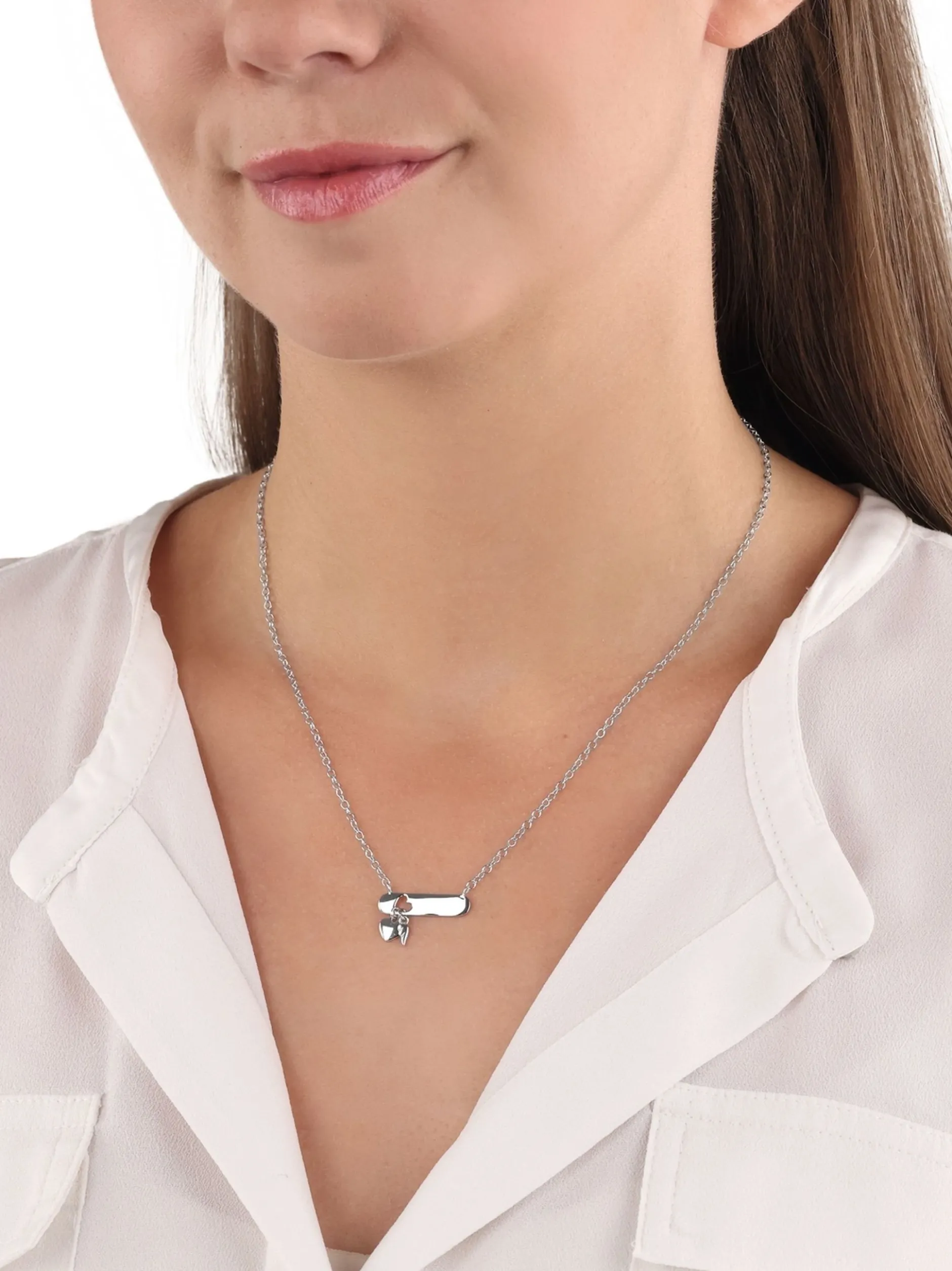 amor Damen Kette mit Anhänger in silber