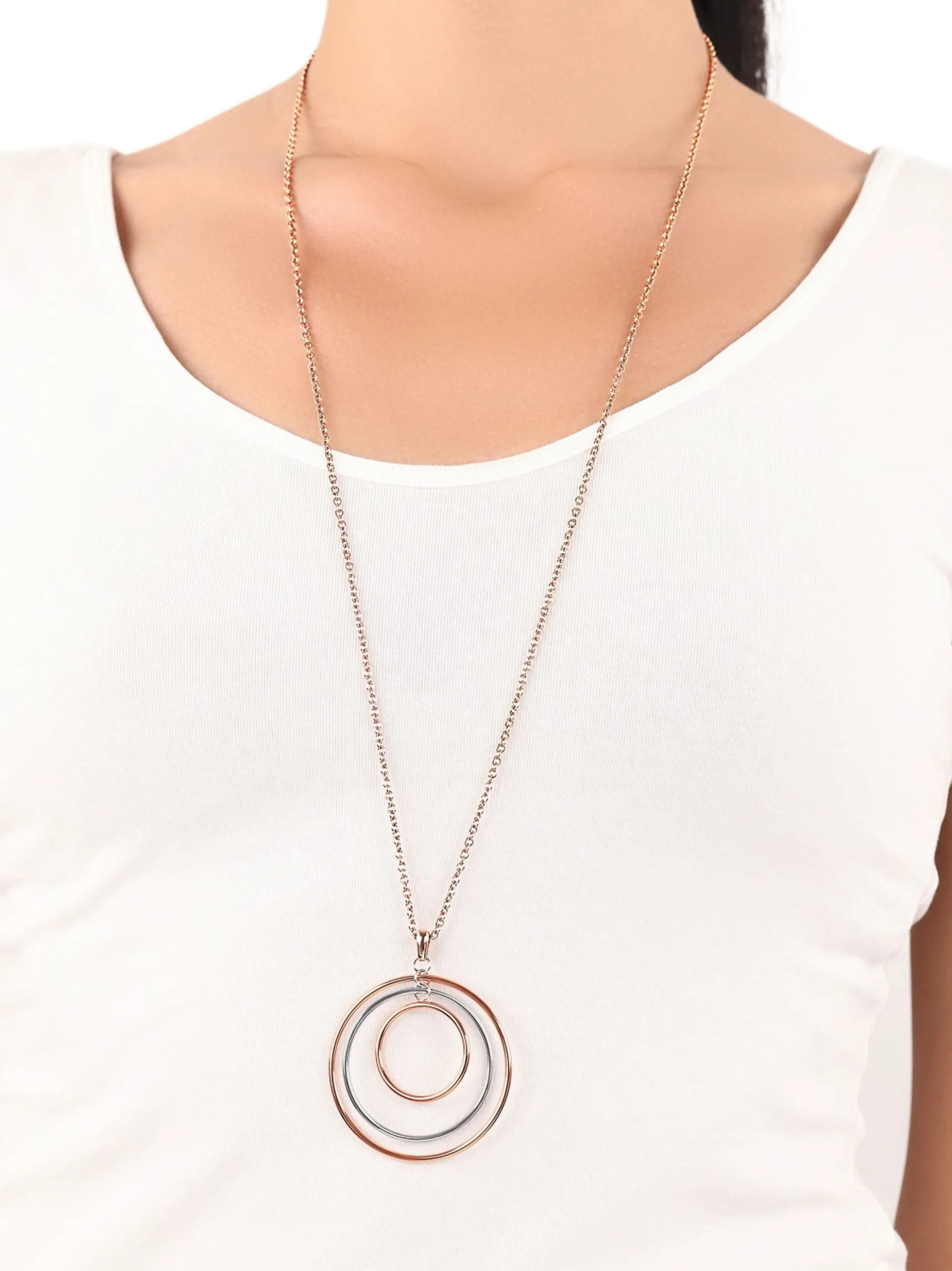 amor Damen Kette mit Anhänger in mehrfarbig