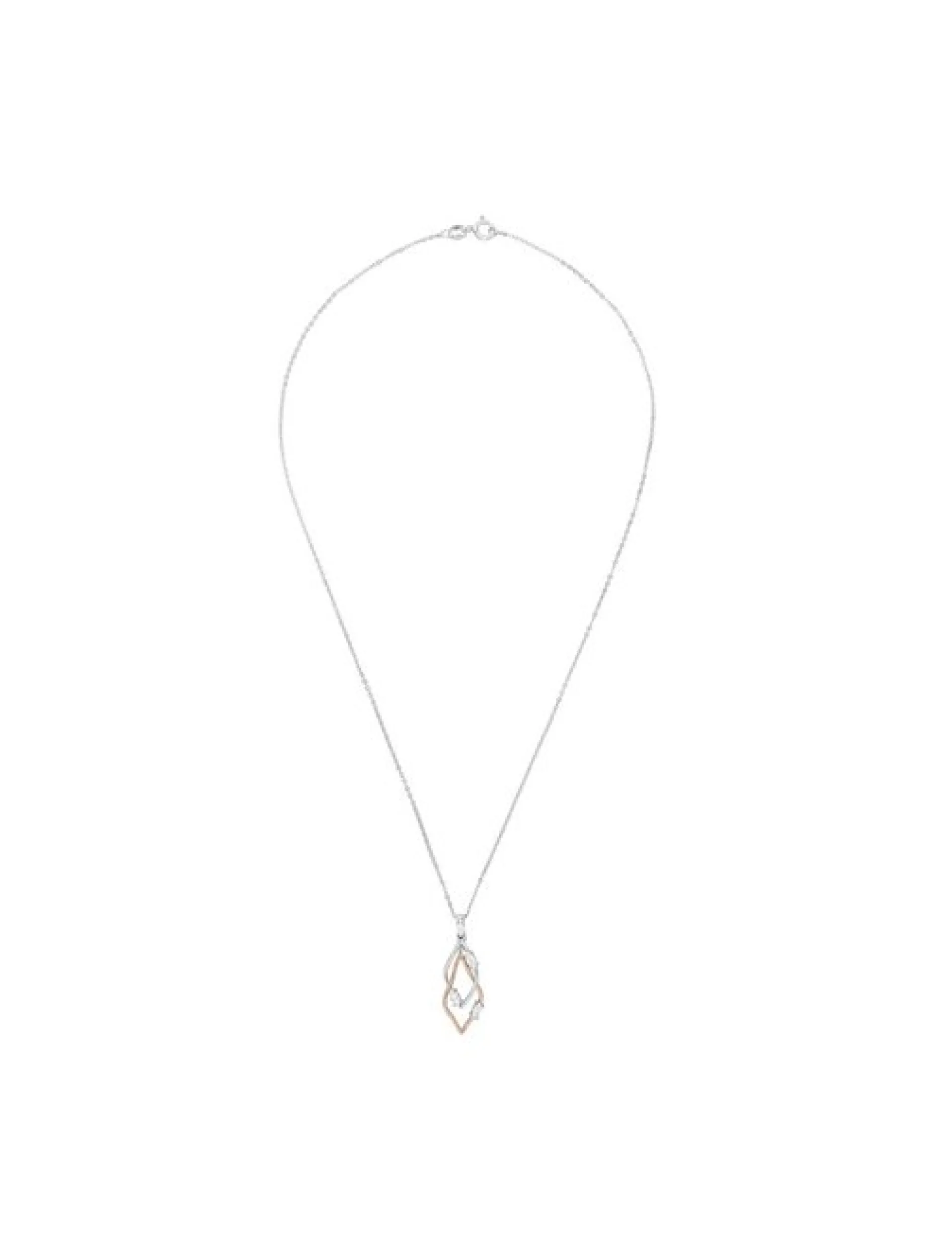 amor Damen Kette mit Anhänger in mehrfarbig