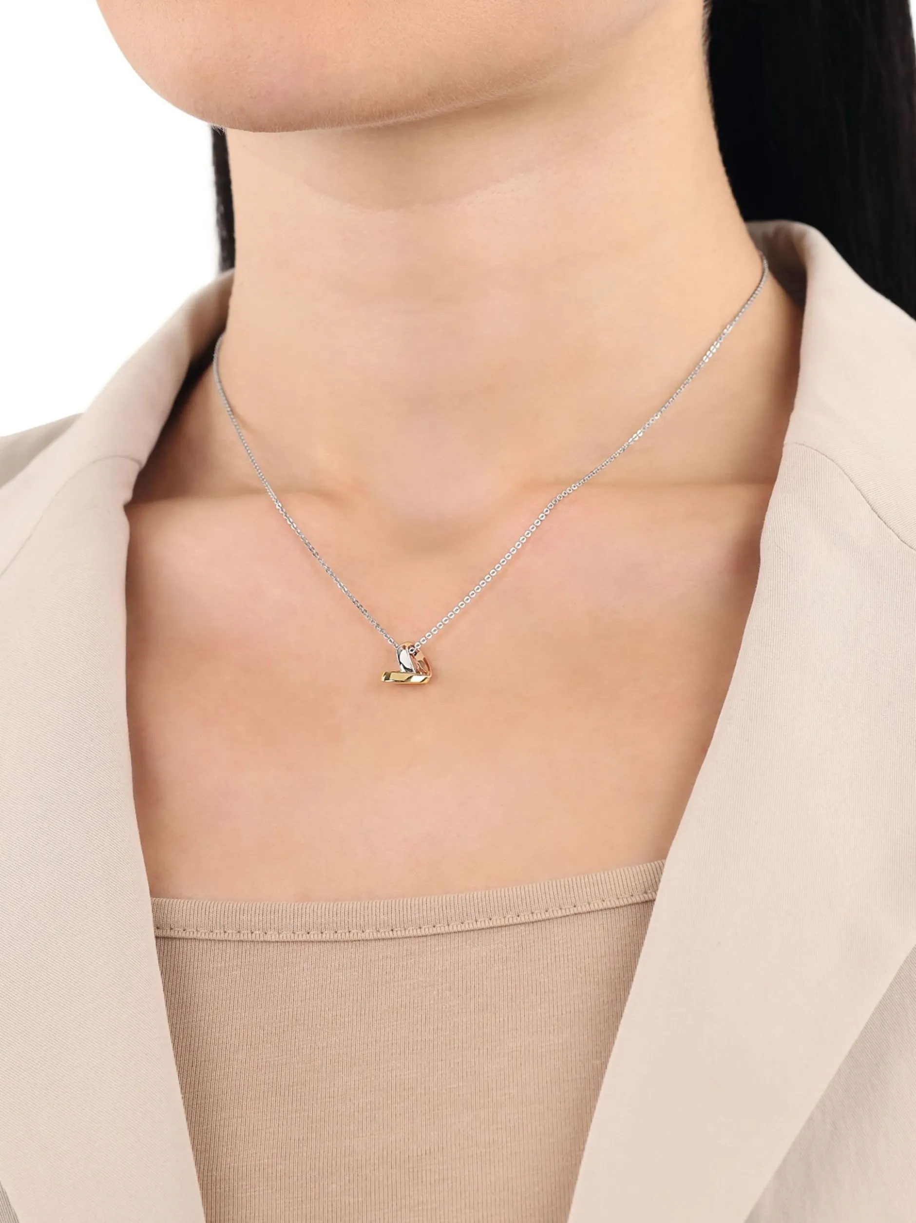 amor Damen Kette mit Anhänger in gold