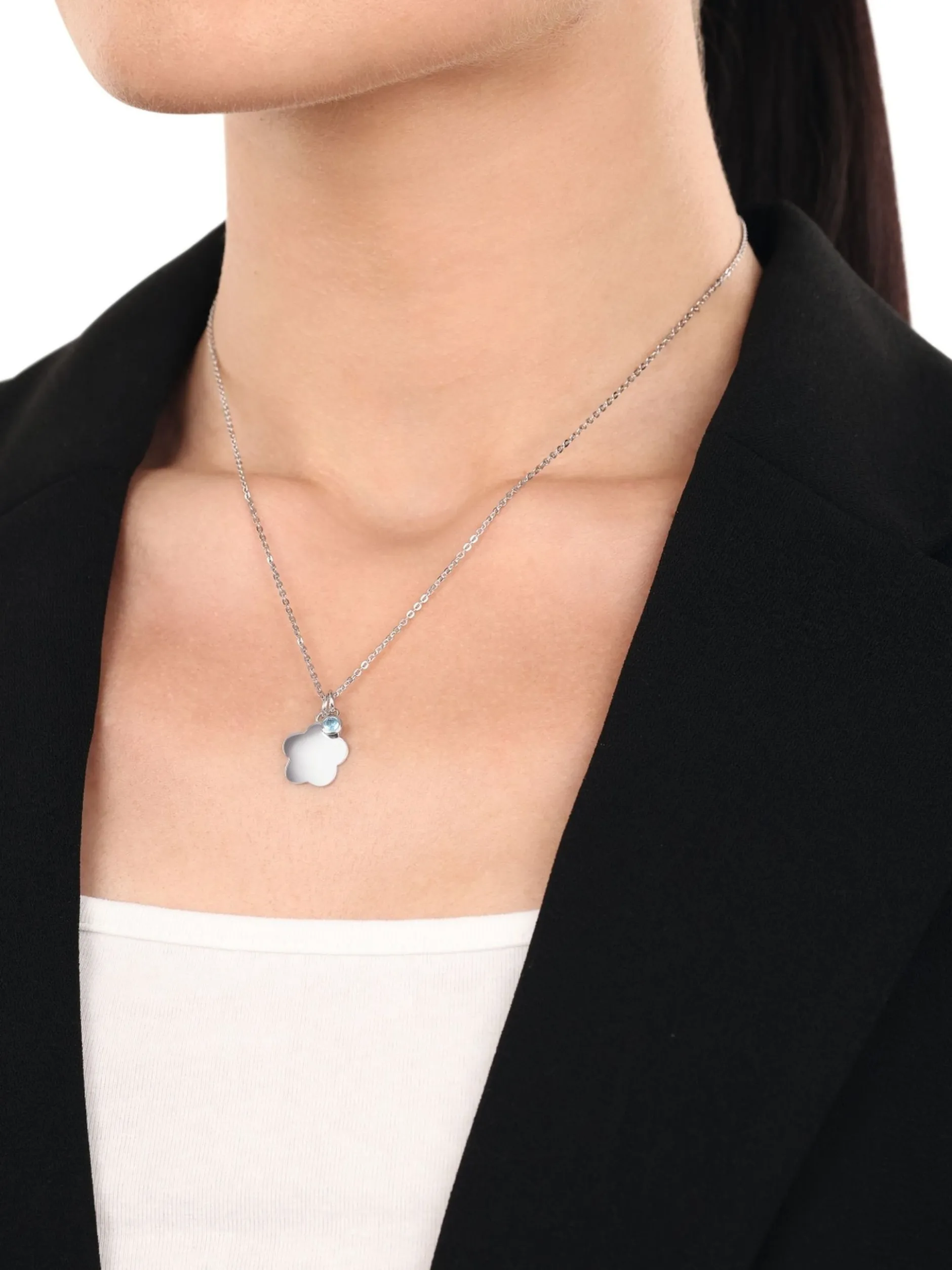 amor Damen Motivanhänger in blau