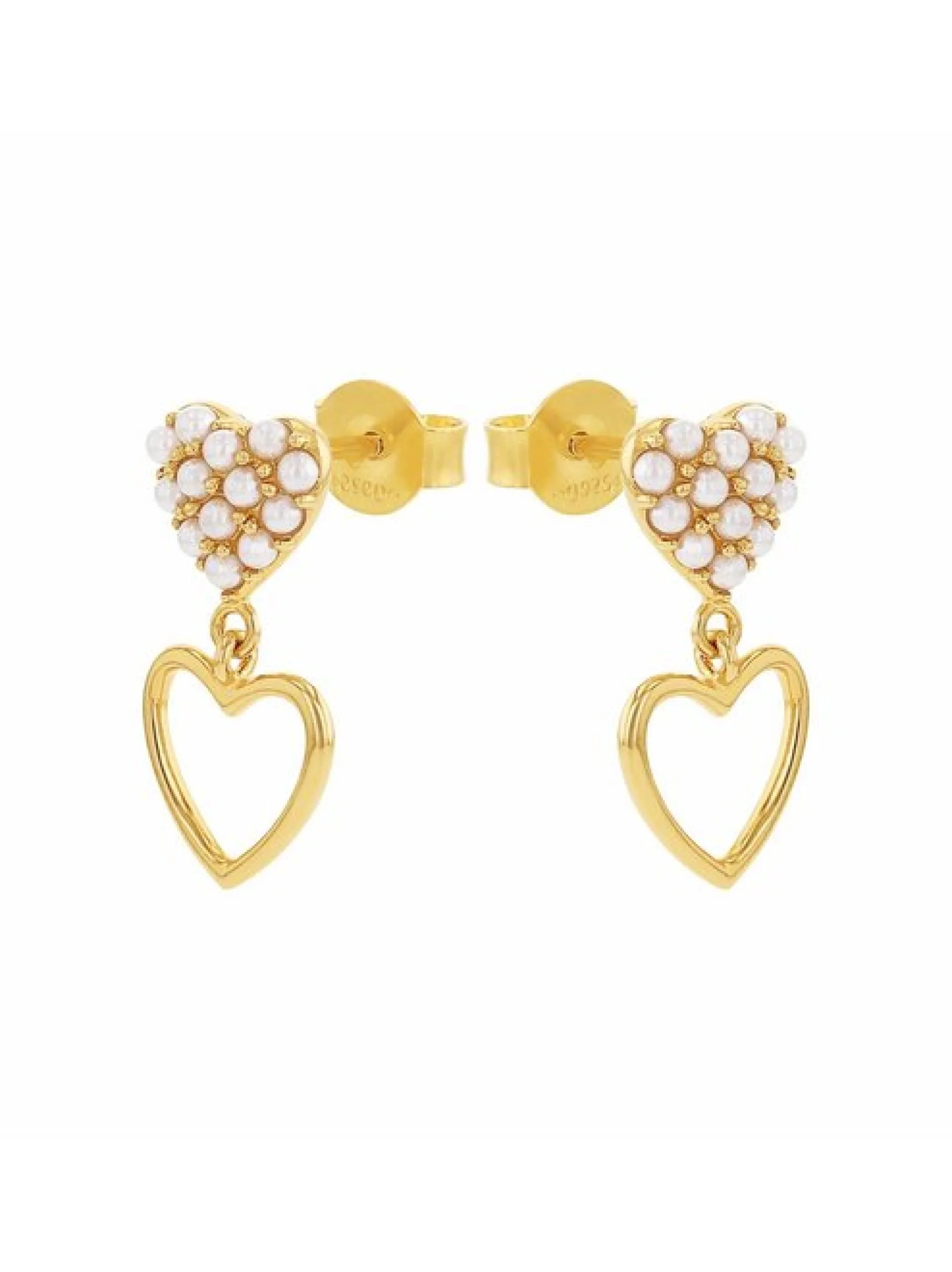 amor Damen Ohrhänger in gold