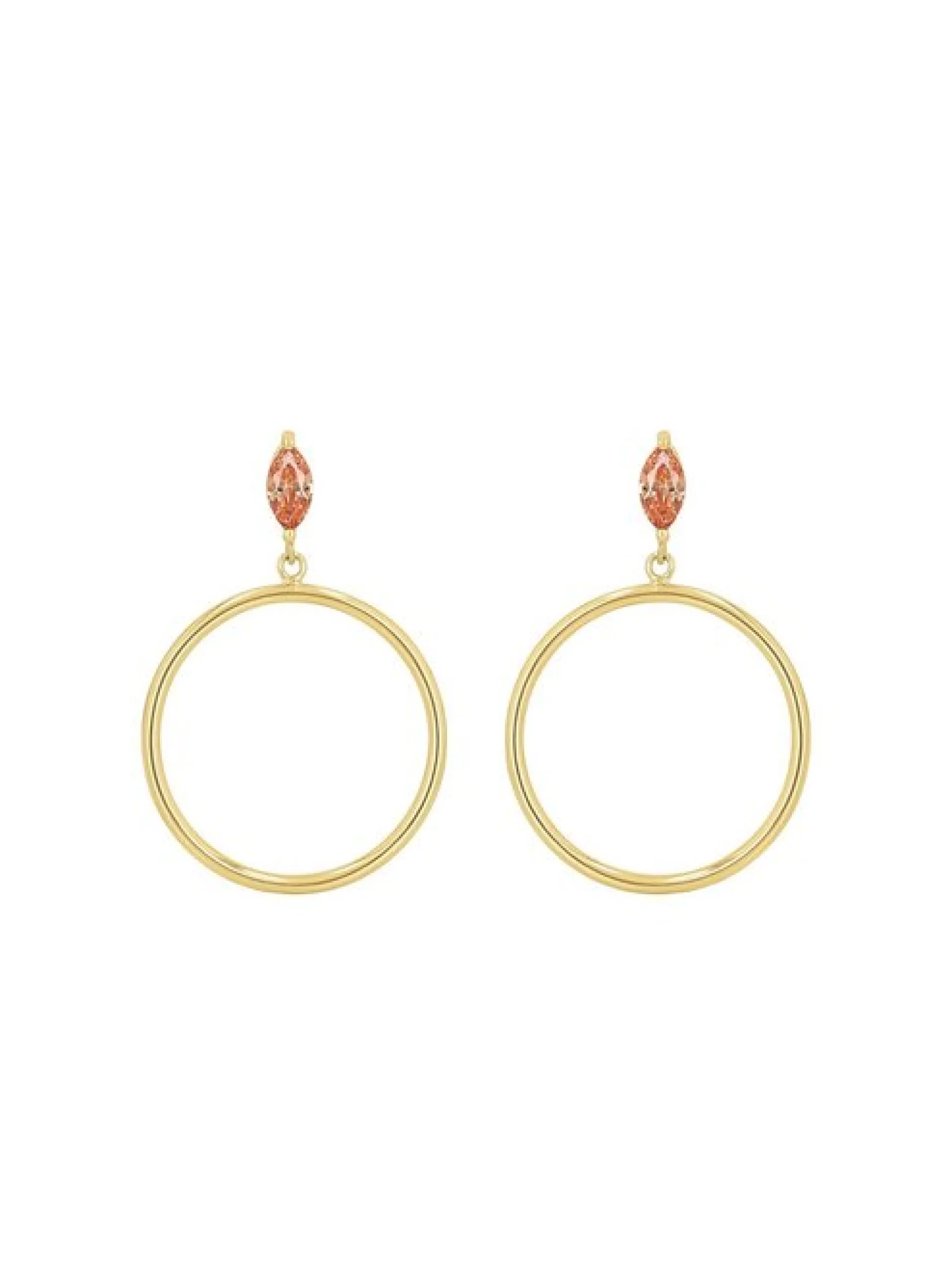 amor Damen Ohrhänger in orange