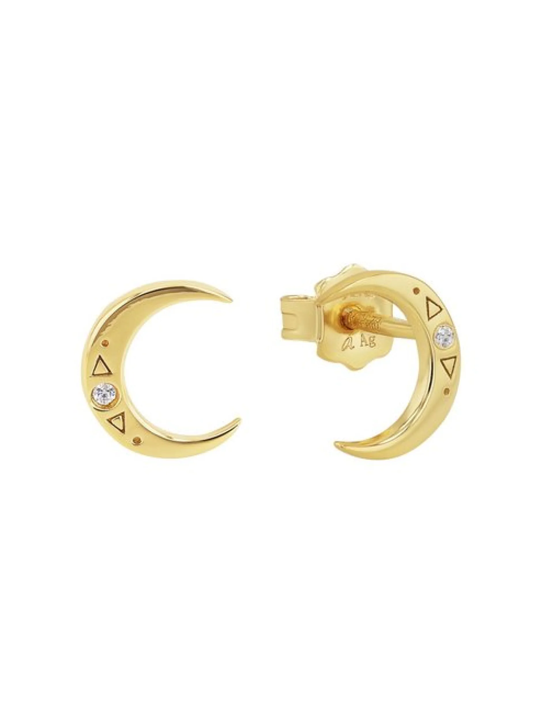 amor Damen Ohrstecker in gold