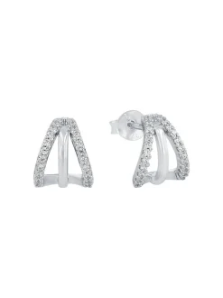 amor Damen Ohrstecker in silber