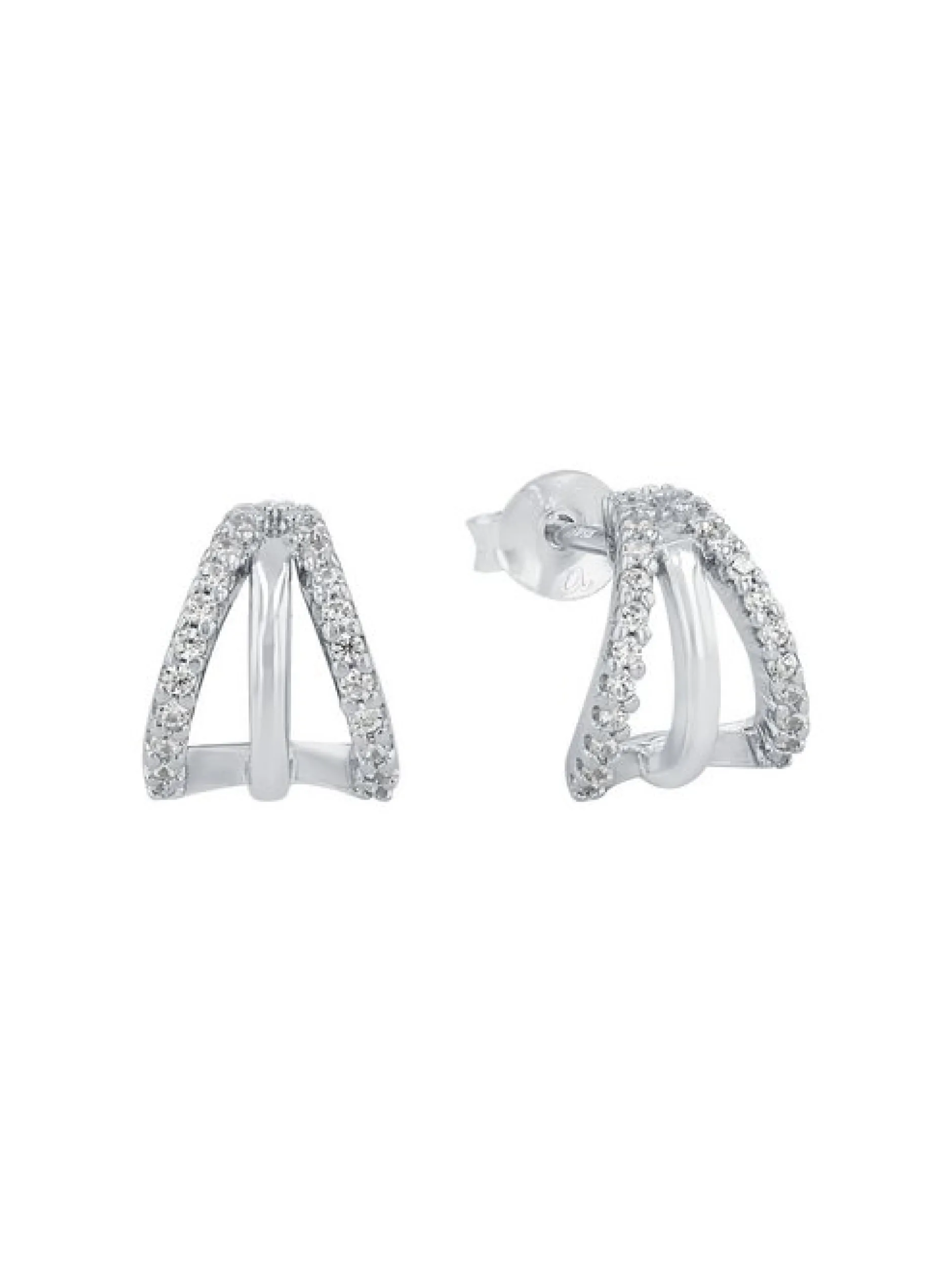 amor Damen Ohrstecker in silber