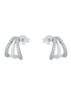 amor Damen Ohrstecker in silber