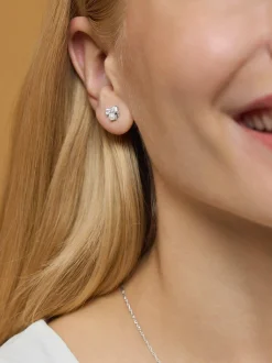 amor Damen Ohrstecker in silber