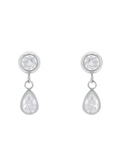 amor Damen Ohrstecker in silber
