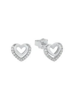 amor Damen Ohrstecker in silber