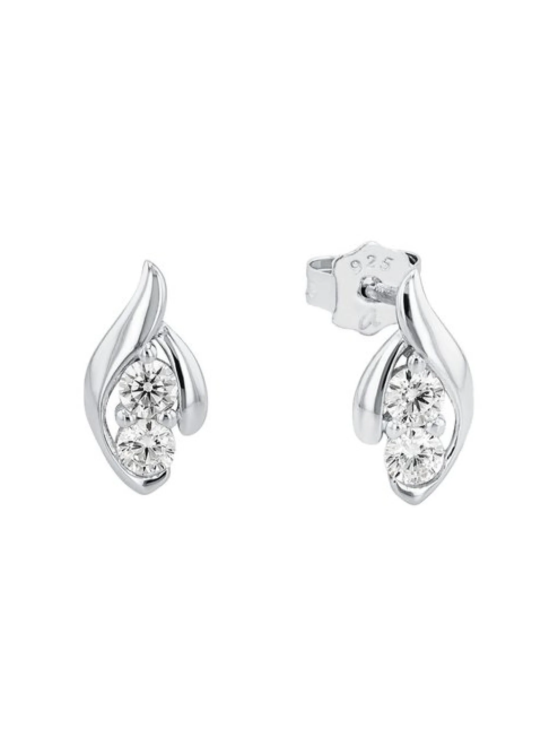 amor Damen Ohrstecker in silber