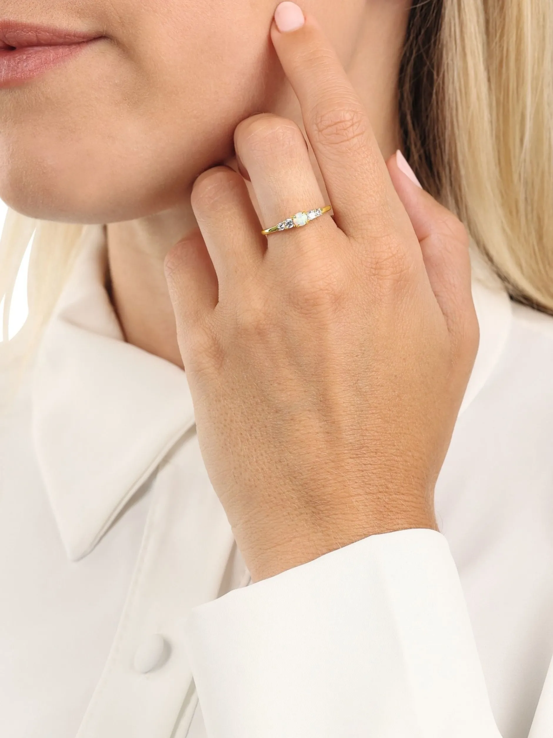 amor Damen Ring in gold