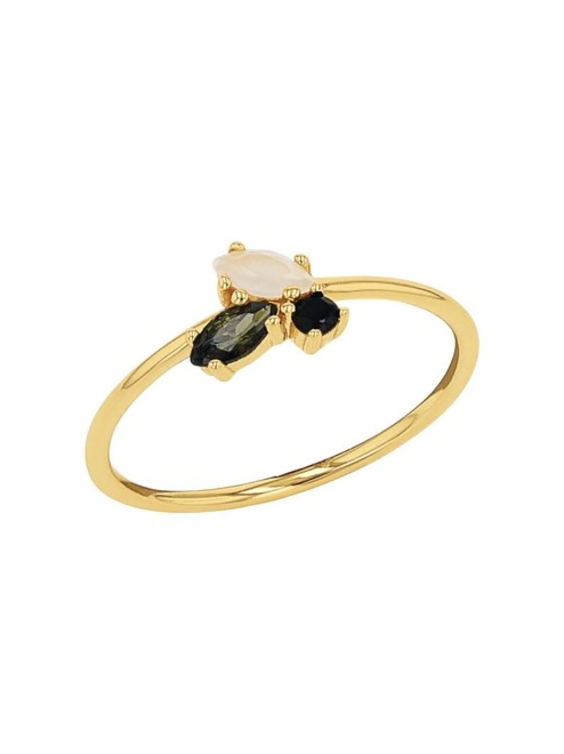 amor Damen Ring in schwarz