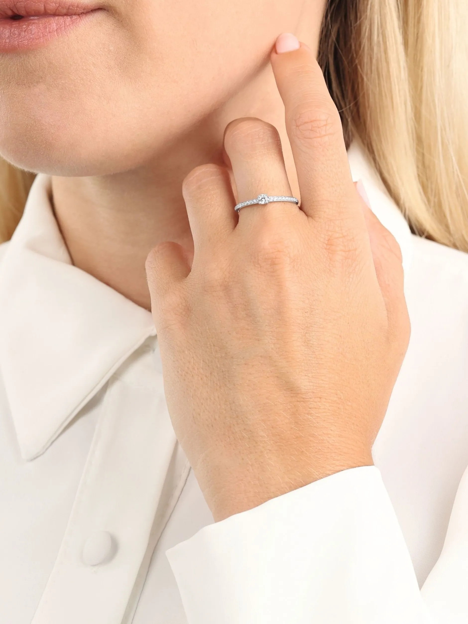 amor Damen Ring in silber