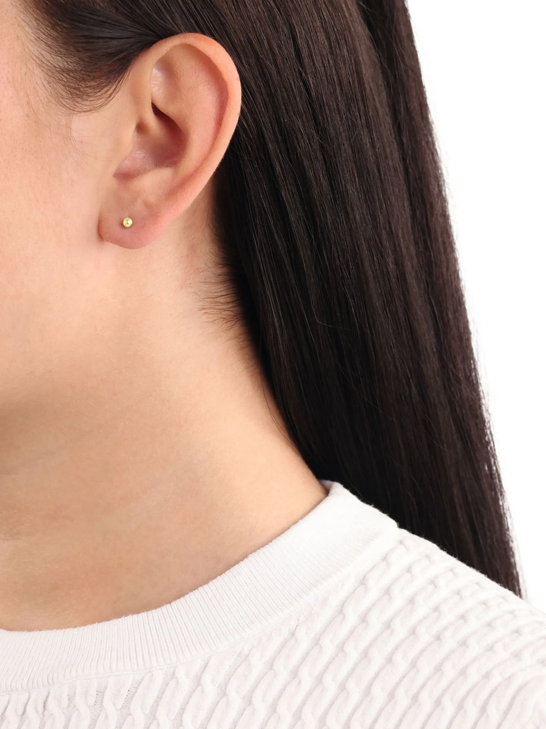 amor Damen Single Ohrstecker in gold