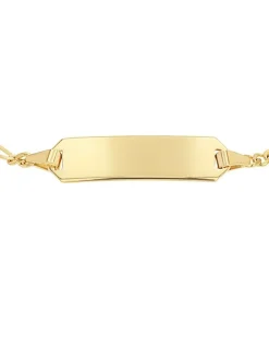 amor Mädchen Identarmband in gold