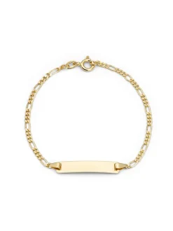 amor Mädchen Identarmband in gold