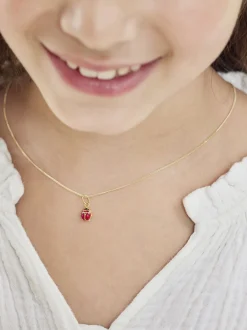 amor Mädchen Kette mit Anhänger in silber