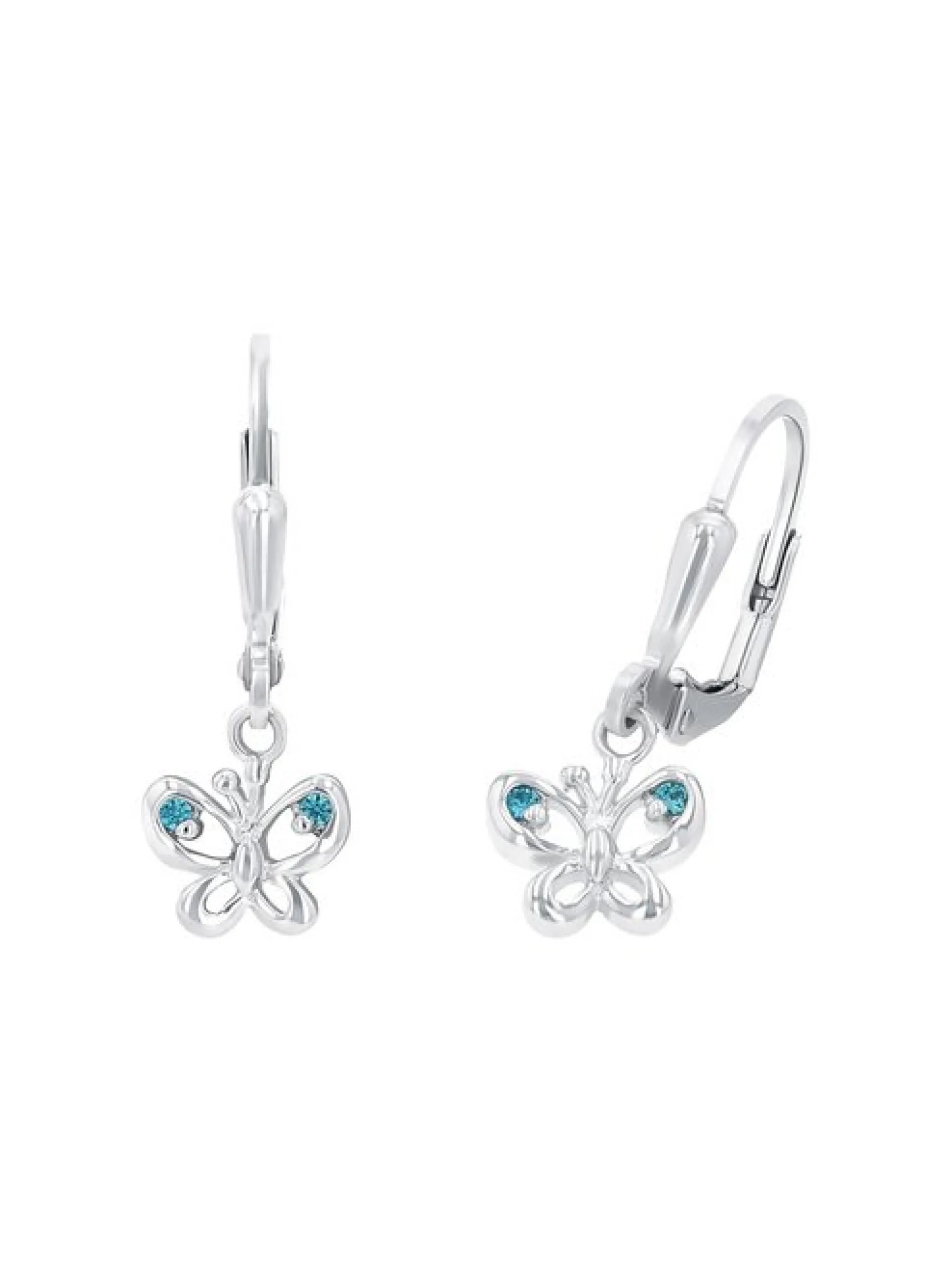 amor Mädchen Ohrhänger in silber