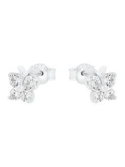 amor Mädchen Ohrstecker in silber
