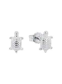 amor Mädchen Ohrstecker in silber