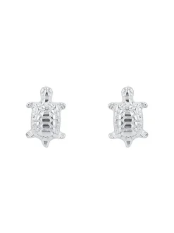 amor Mädchen Ohrstecker in silber