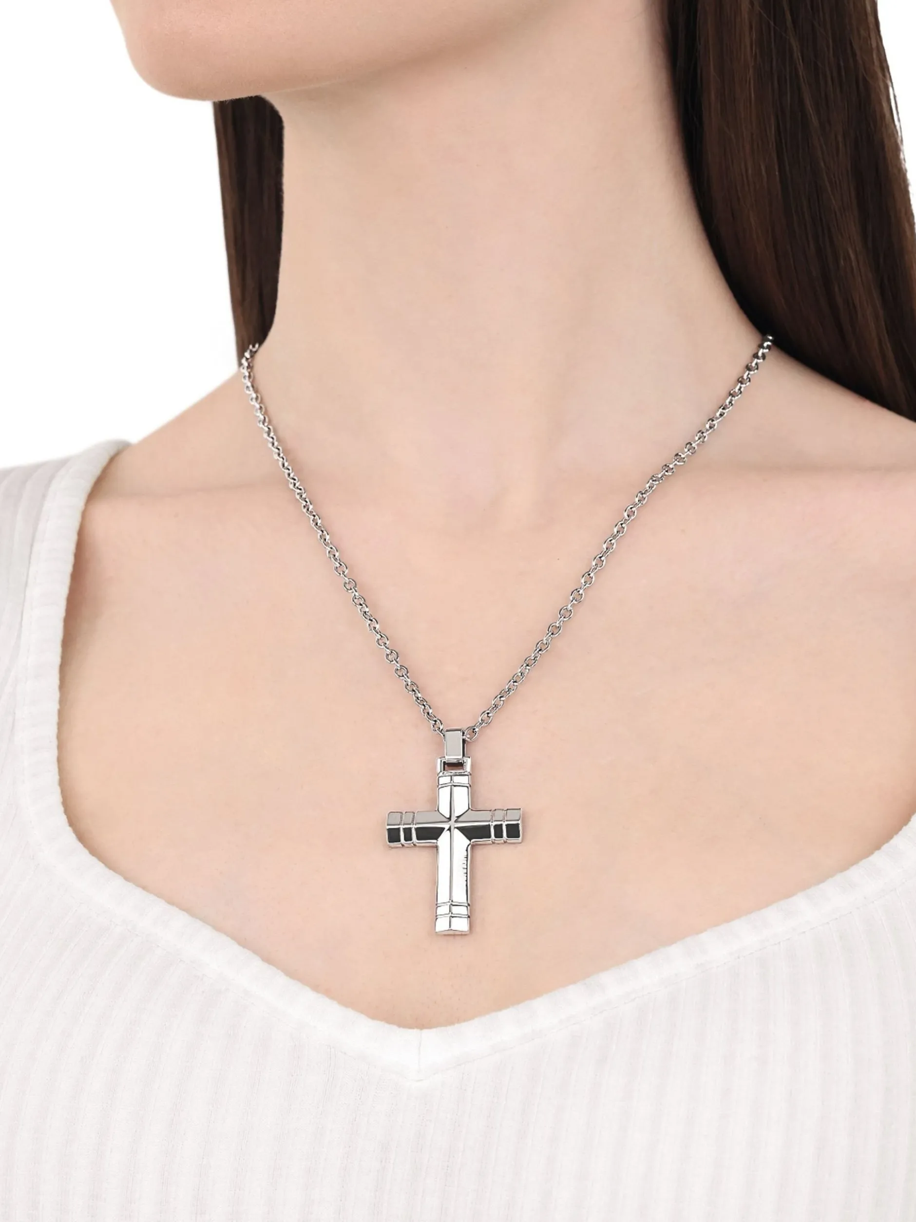 amor Unisex Kette mit Anhänger in silber