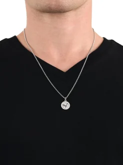 amor Unisex Motivanhänger in silber