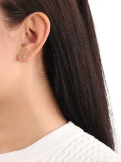 amor Unisex Ohrstecker in gold