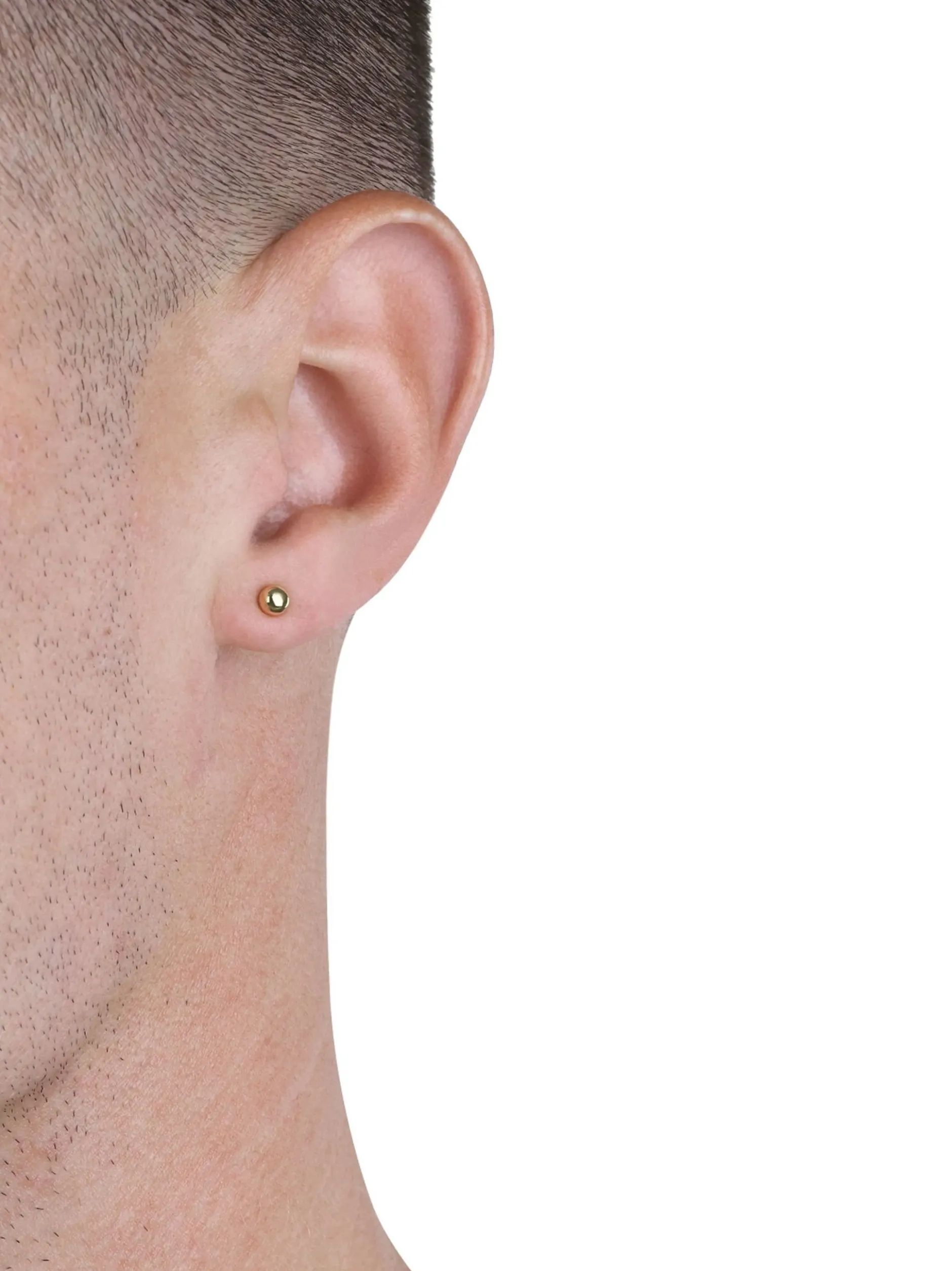 amor Unisex Ohrstecker in gold