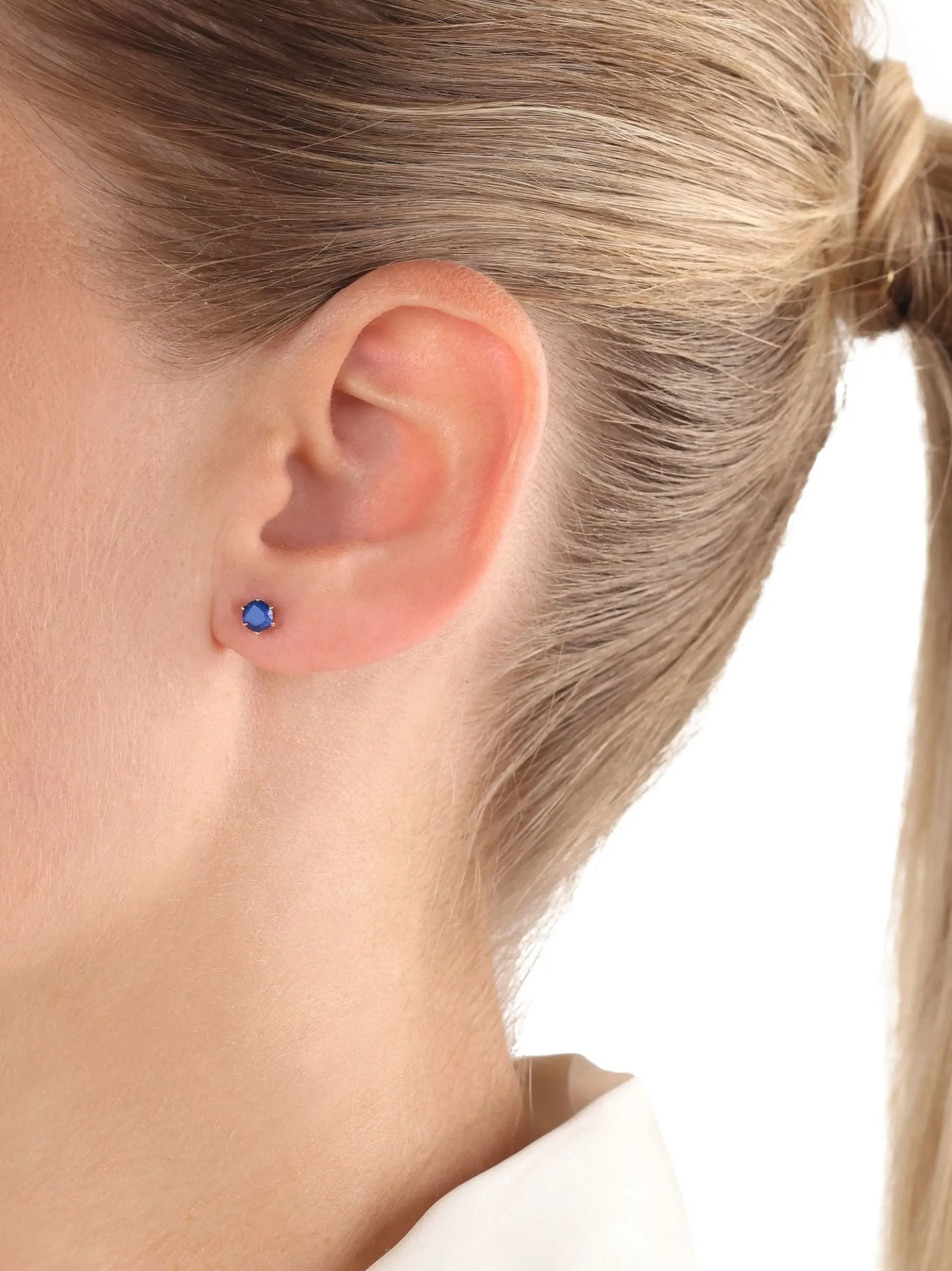 amor Unisex Ohrstecker in gold