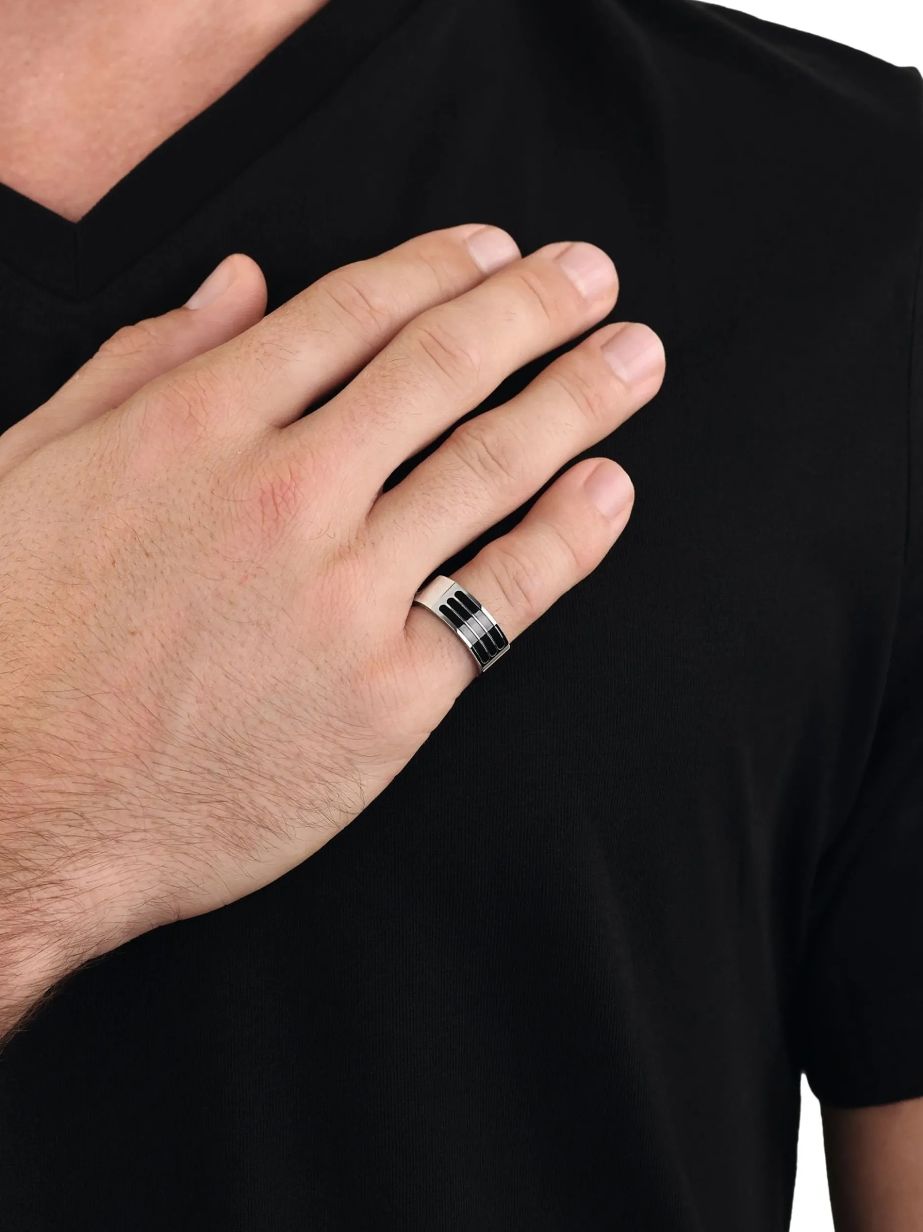 amor Unisex Ring in silber