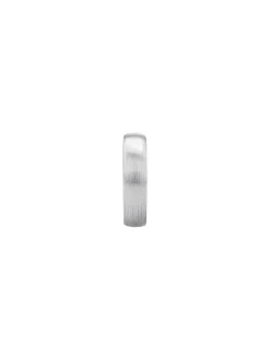 amor Unisex Single Creole in silber